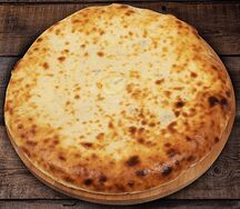 Пирог с сыром и грибами