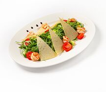 Салат Руккола с креветками