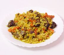 Плов с говядиной
