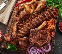 Мясная тарелка на компанию