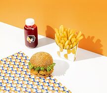 Комбо бургер М