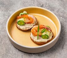 Тапас с креветками