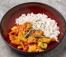 Свинина в кисло-сладком соусе