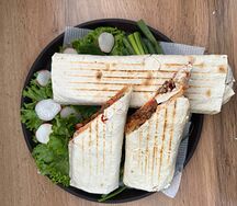 Мини-шаурма с сыром