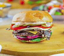 Rich burger