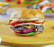 Rich burger