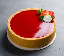 Чизкейк клубника