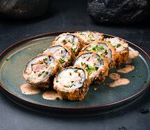 Ролл в сухарях с тунцом