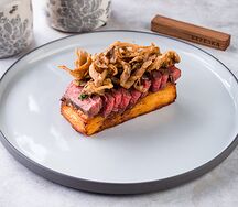 Фланк с картофельным гратеном