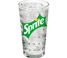 Sprite в стакане средний