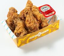 Куриные крылышки с соусом