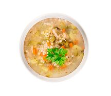 Рассольник с говядиной