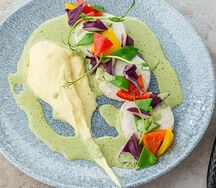 Котлетки из индейки с картофельным пюре