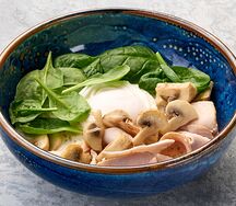 Каша из булгура с индейкой