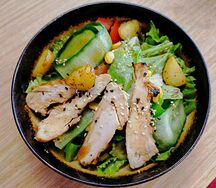 Салат из куриной грудки