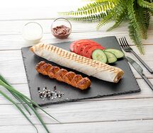 Люля-кебаб в буруме из курицы