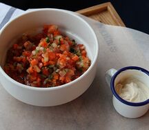 Овощной салат по-еврейски