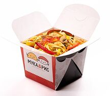 Лапша с овощами