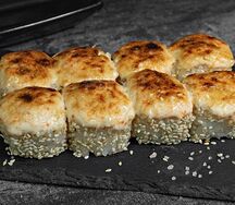 Запечённый ролл Эби хот