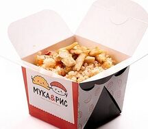 Тяхан с курицей