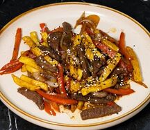 Фри с мясом