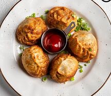 Манты жареные