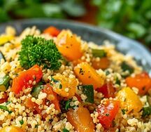 Кускус с овощами
