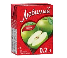 Нектар Любимый яблоко