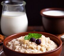 Каша овсяная на молоке