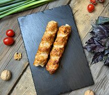 Люля-кебаб из курицы с сыром