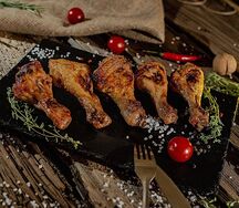 Шашлык из куриной голени