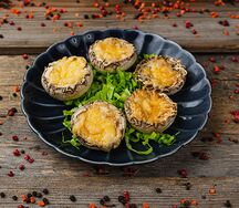 Шляпки грибные с сыром