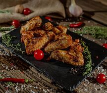 Шашлык из куриных крыльев