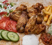 Шашлык из куриных крыльев