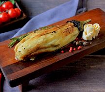 Баклажан на углях