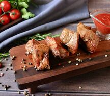 Шашлык из cвинoй лопатки