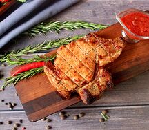 Шашлык из cвинoй корейки