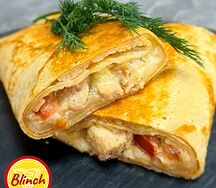 Блины с курицей XL