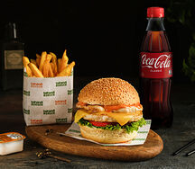 Menu Cheese Burger chicken х2