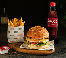 Menu Mix Cheese Burger x2