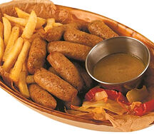 Фирменные колбаски Bite говяжьи