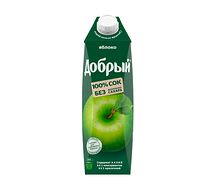Сок Добрый яблоко 1 литр
