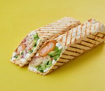 С креветкой и снежным крабом