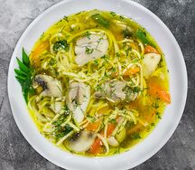Куриная лапша
