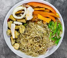 Вок фунчоза с морепродуктами