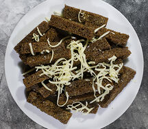 Гренки с Сыром и Чесноком