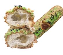 Эклер с яблоком и корицей