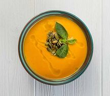 Суп-пюре из тыквы