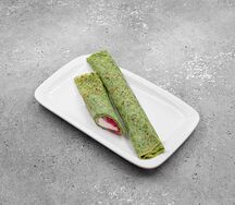 Блинчик с лососем и сыром