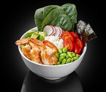 Поке с креветкой 